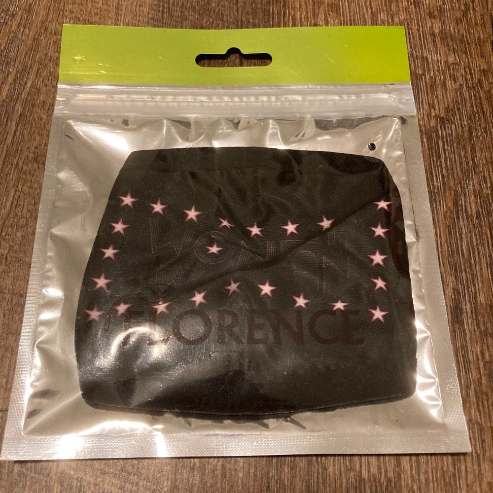 Wonder Woman Face Mask, Black, Reusable-Brand new!